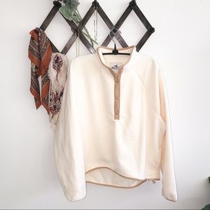 HOLLISTER fleece pullover